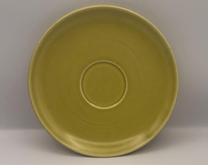 Harker Pottery Saucer Plate, Harkerware Stone Porcelain Plates, Lover Antiques and Vintage