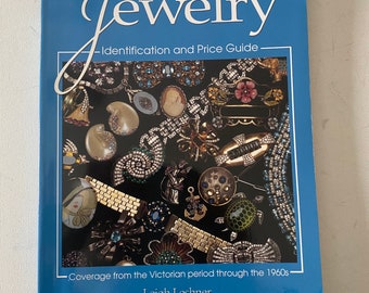 Costume Jewelry Identification and Price Guide Book, Coverage from the Victorian period through the 1960s, by Leigh Leshner, Lover Antiques