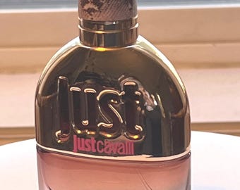 Just Cavalier Roberto Cavalli Eau de Parfum perfume scents cologne 50 ml Parfum scents fragrance Lover Antiques and Vintage