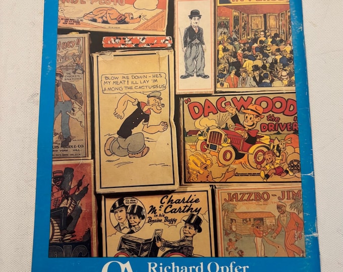 Vintage Flyer for an "ANTIQUE TOY AUCTION" presented by Richard Opfer Auctioneering