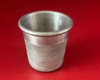 Vintage Pewter Shot Jigger Lover Antiques and Vintage