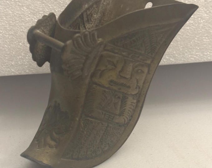 Antique Spanish Conquistador Brass Stirrup Lover Antiques and Vintage