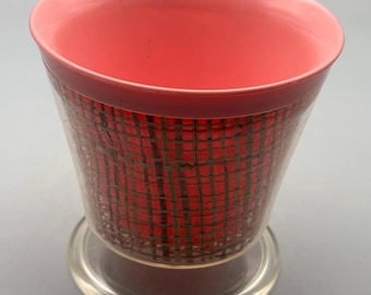 Vintage Raffiaware Footed Tumbler Lover Antiques and Vintage