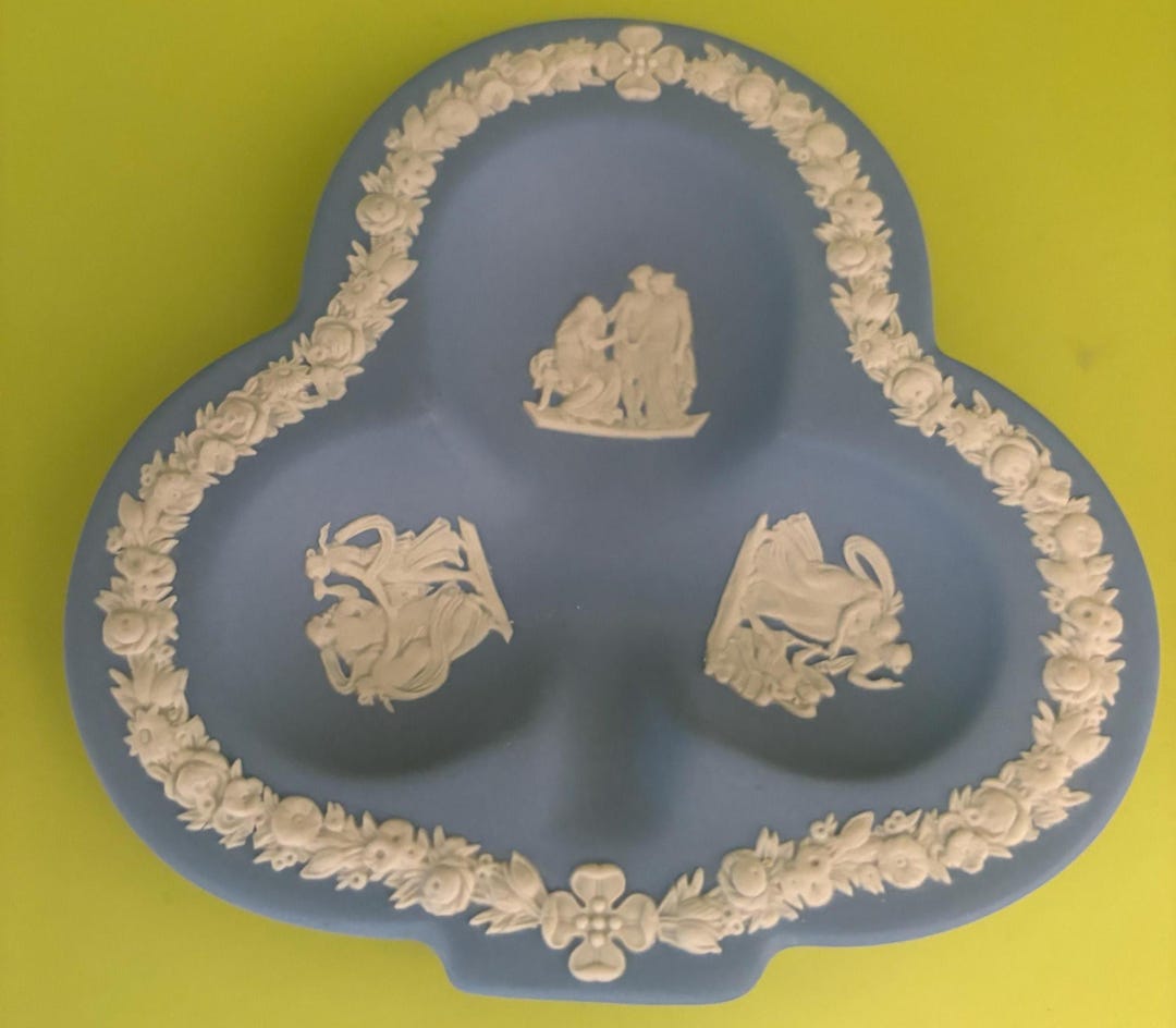 Vintage Wedgewood Black Clover Dish