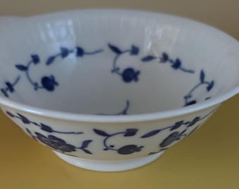 Vintage Nantucket Bowl by Syracuse China Blue & White Dishes Lover Antiques and Vintage