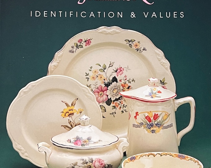 Collector’s Guide to Homer Laughlin’s Virginia Rose China Book Identification & Values Book Richard G. Racheter Lover Antiques and Vintage
