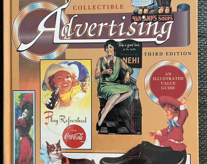 Huxford’s Collectible Advertising Book, An Illustrated Value Guide Third Edition, Pepsi Cola, Collectible Tins, Lover Antiques and Vintage