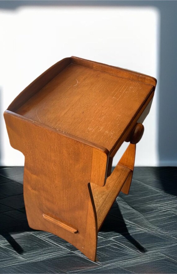 Heywood Wakefield Priscilla Flat Night Stand No. C3138, Vintage