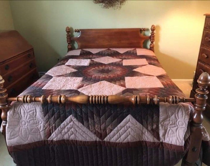 Cushman Colonial Creations Captain John Norton Double Bed No. 6130D furniture