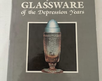 Very Rare Glassware of the Depression Years Book by Gene Florence Lover Antiques and Vintage