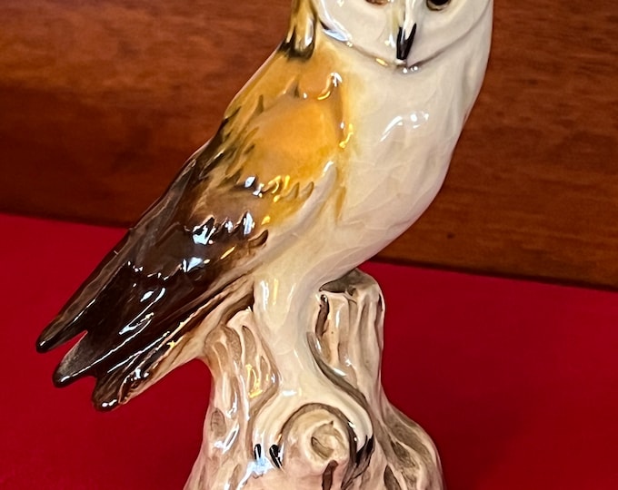 Vintage Goebel Porcelain Owl, Goebel West Germany, Vintage Porcelain Goebel Owls, Lover Antiques and Vintage