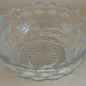 Vintage Fostoria Glass Candy Bowl Dish Glass Bowl Lover Antiques and Vintage