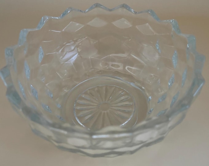 Vintage Fostoria Glass Candy Bowl Dish Glass Bowl Lover Antiques and Vintage