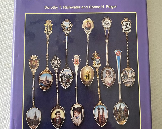 Spoons from Around the World Book, by Dorothy T. Rainwater and Donna H. Felger, Lover Antiques and Vintage