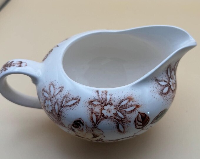 Vintage Nasco Rose Arbor Creamer Japan Small Pitcher Mini Pitcher Lover Antiques And Vintage