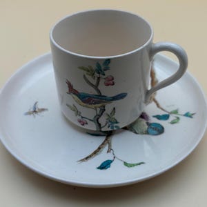 Antique John Ridgway Porcelain Tea Cup & Saucer Set C.1830s - Etsy