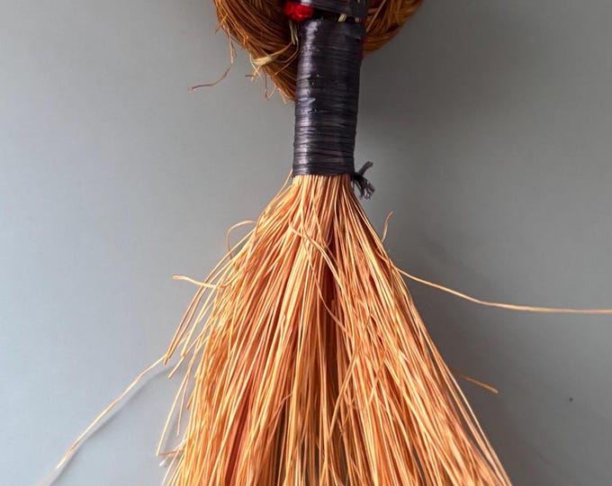 Folk Art Whisk Broom Dollhouse Miniature Furniture Lover Antiques and Vintage