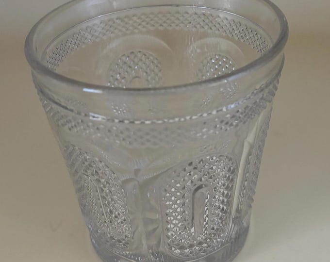 Antique Glass Cup or Spooner Lover Antiques and Vintage