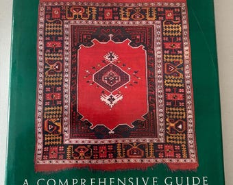 The Atlas of Rugs & Carpets Book, A Comprehensive Guide for the Buyer and Collector, Lover Antiques and Vintage
