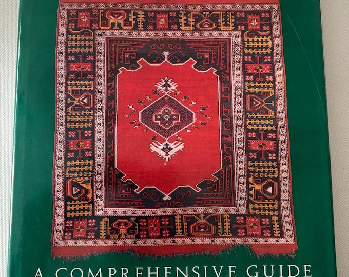 The Atlas of Rugs & Carpets Book, A Comprehensive Guide for the Buyer and Collector, Lover Antiques and Vintage