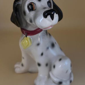 Vintage Dalmatian Dog Hand Painted Figurine Animal Figure Lover Antiques and Vintage
