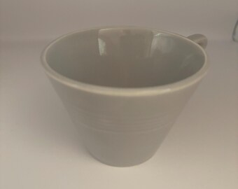 Vintage Gray Ballerina Cups, Mid Century Style, Lover Antiques and Vintage