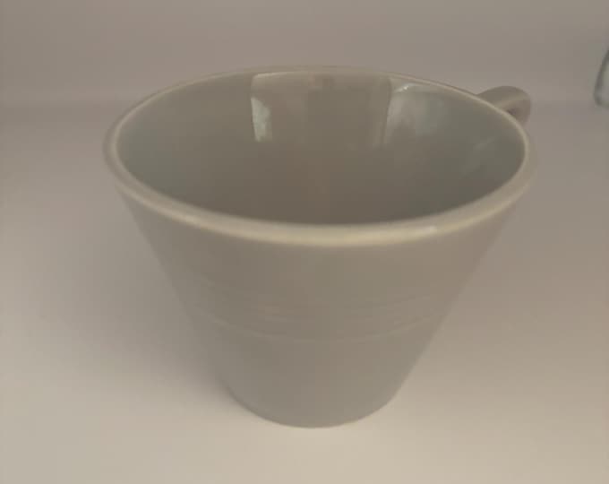 Vintage Gray Ballerina Cups, Mid Century Style, Lover Antiques and Vintage