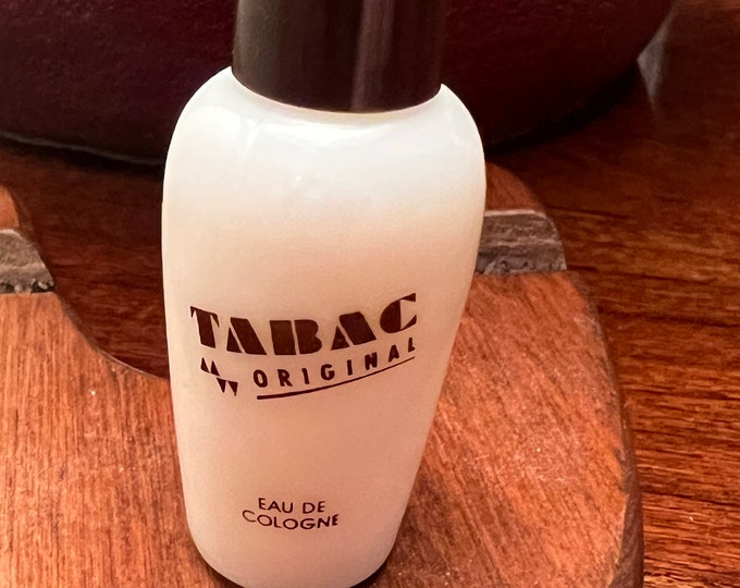Vintage Maurer-Wirtz Tabac Original Eau de Cologne Miniature 4ml Splash, Lover Antiques and Vintage