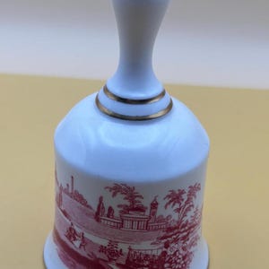 Vintage Spode Bell From England Fine Bone China Floral Design Lover Antiques and Vintage