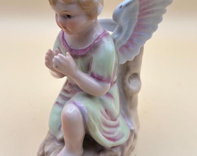 Vintage Napco Angel Flower Pot Fine China Girl No. 8342 Planter Japan Girl Figurine Lover Antiques and Vintage