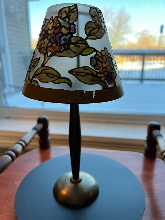 Vintage Laura Ashley Covered Candle Light or Tea Lamp - Etsy