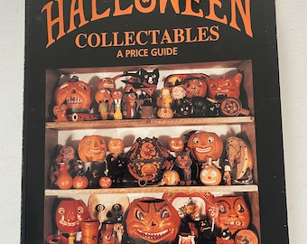Halloween Collectables with Price Guide Book, Schiffer Book for Collectors, by Dan & Pauline Campanelli, Lover Antiques and Vintage