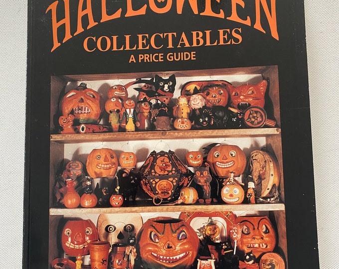 Halloween Collectables with Price Guide Book, Schiffer Book for Collectors, by Dan & Pauline Campanelli, Lover Antiques and Vintage