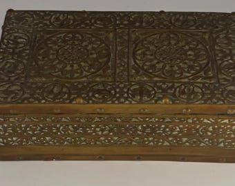 Antique Art Nouveau Bronze Jewelry Box - Erhard & Sohne