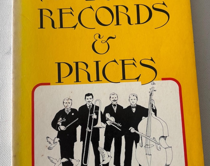 78 RPM Records & Prices Book, by Peter A. Soderbergh, Lover Antiques and Vintage