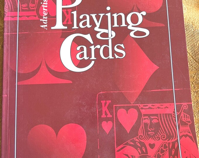 Advertising Playing Cards An Identification and Guide Book, Casino, Hotel, By Everett Grist, Lover Antiques and Vintage