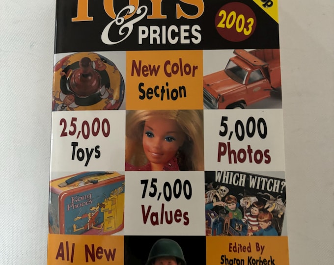 Vintage Toys and Prices Book Collectibles Book Guide by Lover Antiques and Vintage
