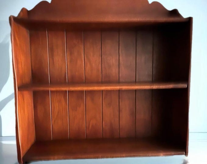 Cushman Colonial Creations Thetford Wall Shelves No. 7113 Cushman Wall Rack Signed Cushman Shelf Lover Antiques and Vintage