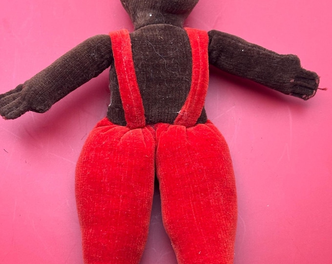 Norah Wellings Cloth Doll, Islander or Zuzu Dolls, Made in England, Lover Antiques and Vintage