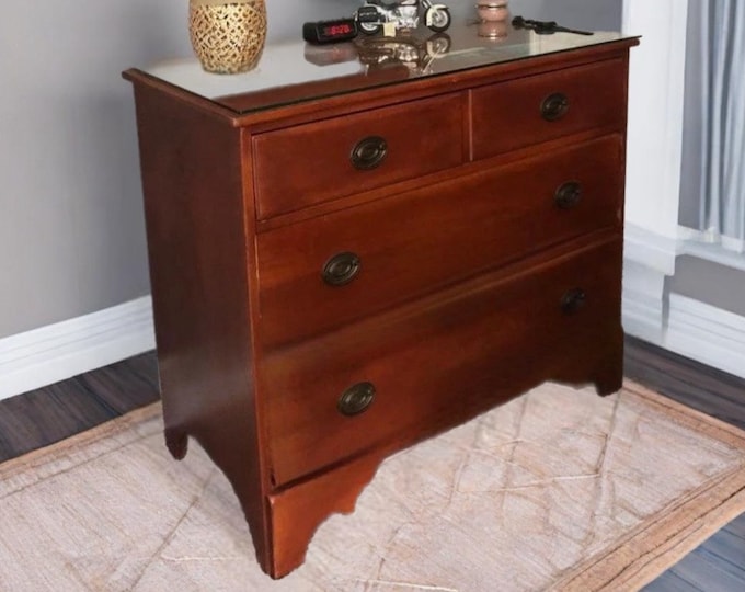 Vintage Cushman Colonial Creations Rupert Collection Dresser 3 drawer chest No. 8143 Lover Antiques and Vintage