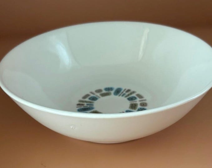 Vintage Canonsburg Pottery Dessert Dish or Bowl Temporama Design Lover Antiques and Vintage