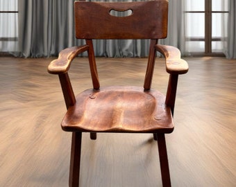 Cushman Colonial Creations Malden Armchair No. 4-24A, Cushman Arm Chair, Lover Antiques and Vintage