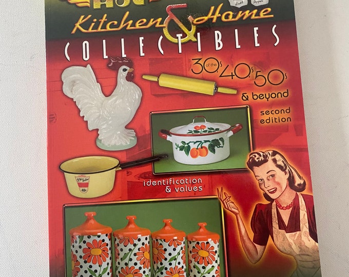 Hot Kitchen & Home Collectibles Book, 30’s, 40’s, 50’s, Identification and Values Guide Book, by C. Dianne Zweig, Lover Antiques and Vintage