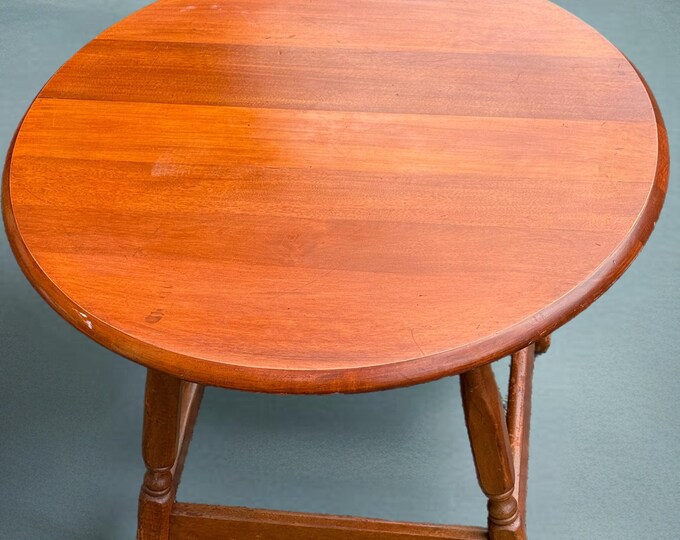 Vintage Maple Table Rustic Accent Piece Lover Antiques and Vintage