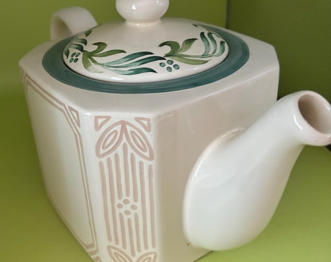Vintage Villeroy & Boch Fine China Tea Pot with Lid Lover Antiques and Vintage