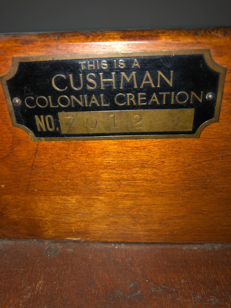 Cushman Colonial Creations Farmhouse Server & Hutch No. 7012 and No