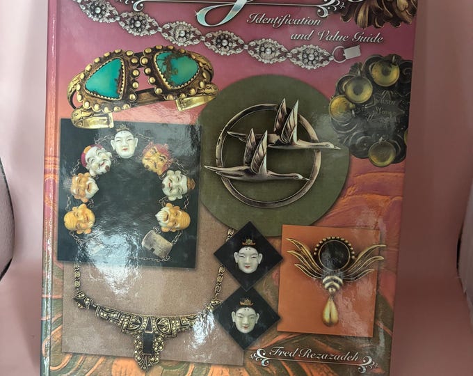 Collectible Silver Jewelry Identification and Value Guide Book by Fred Rezazadeh Lover Antiques and Vintage