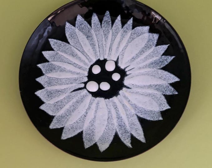 Vintage Bovano Hand Painted Flower Bowl Lover Antiques and Vintage