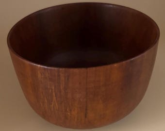 KARL Holmberg Solid Teak Bowl Made in Denmark Mid Century Lover Antiques and Vintage