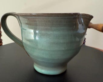 Vintage Scheier Pottery Creamer Bowl Ed & Mary Scheirer Hand Thrown Potters Lover Antiques and Vintage